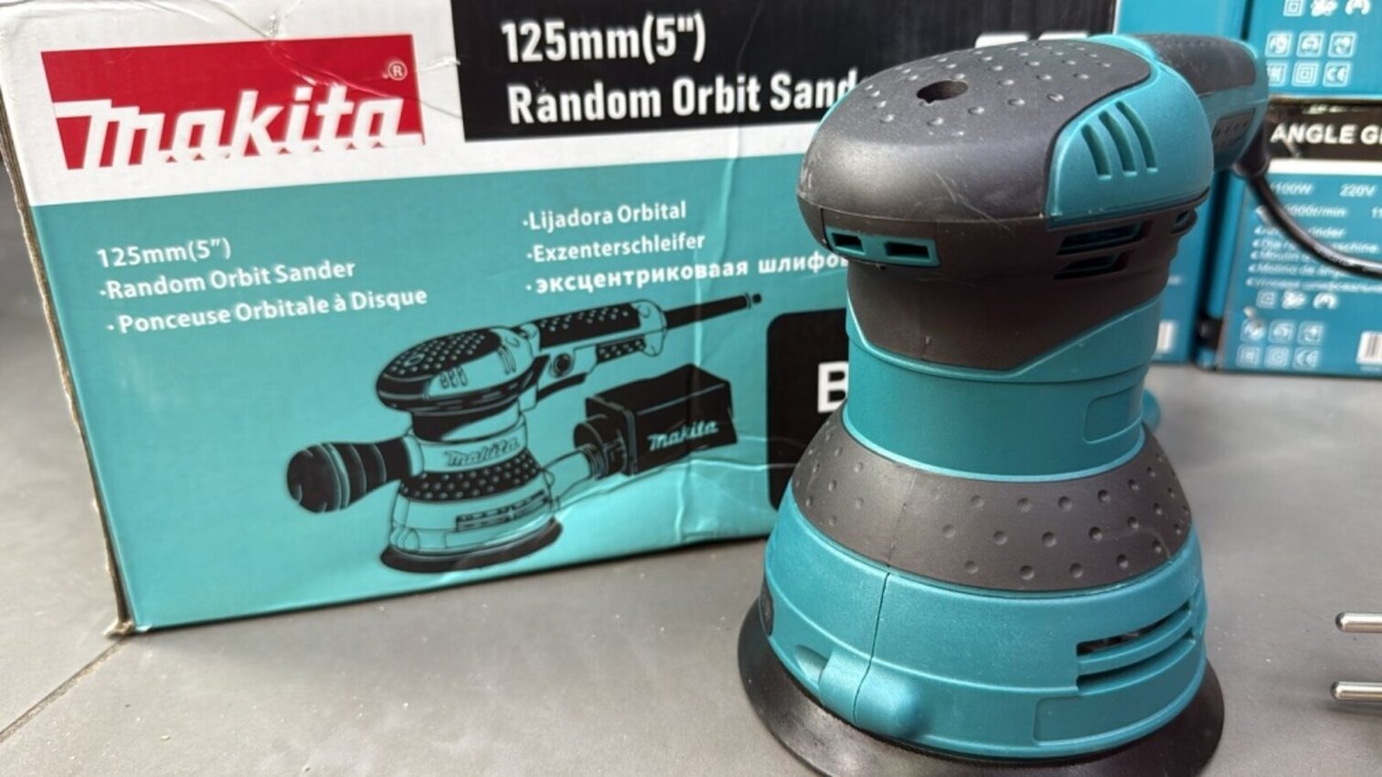 Шлифмашина makita круглая