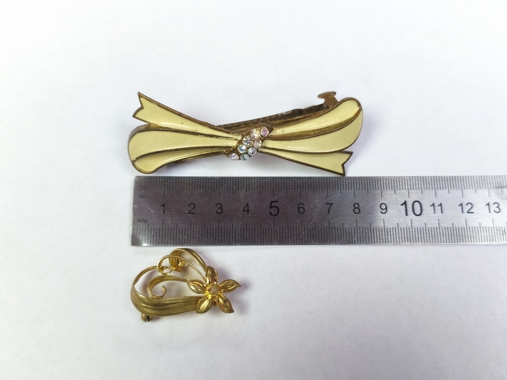 Заколка для волос 1970-80 Эмаль