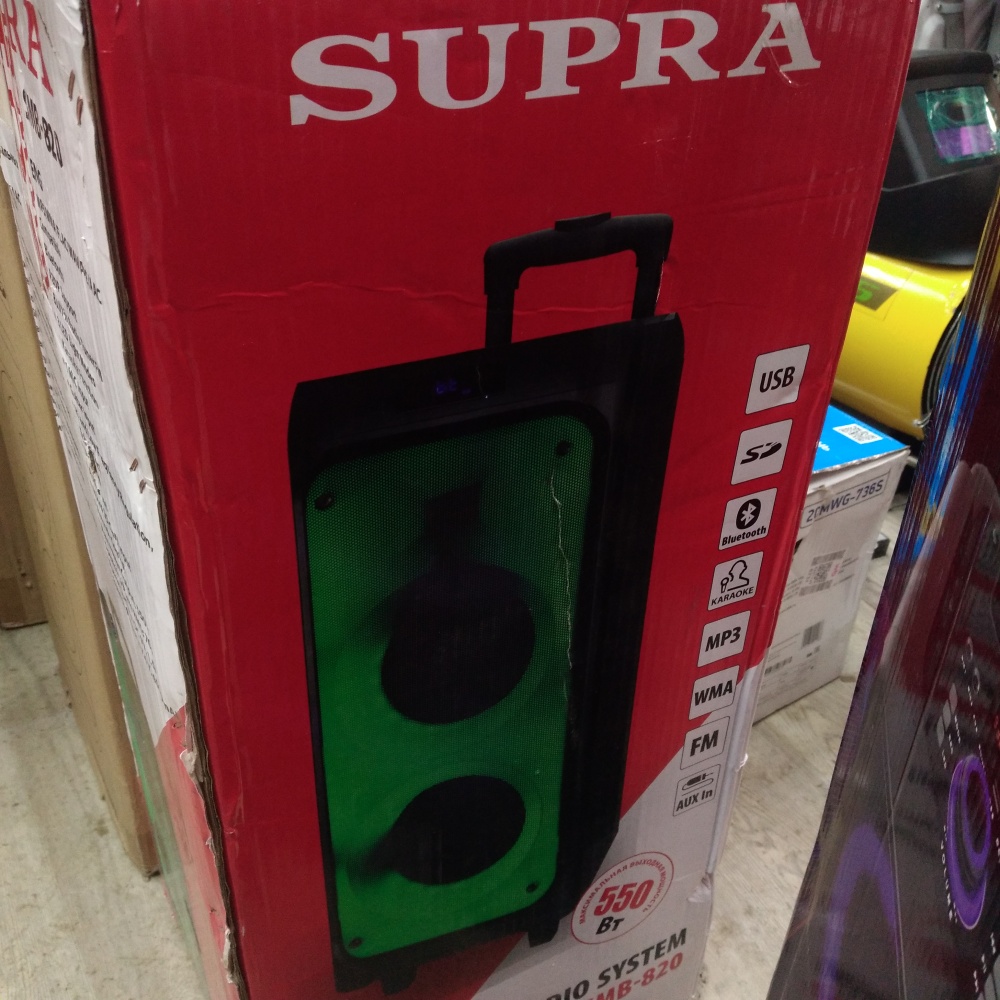 Акустика Bluetooth supra smb 820