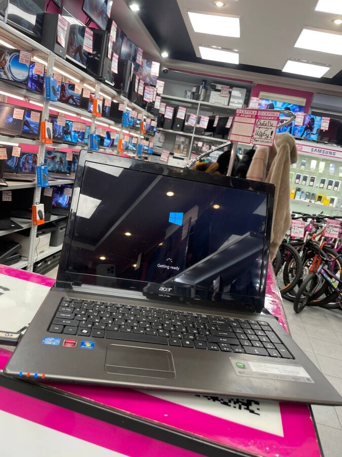 Ноутбук Acer aspire 7750g i3-2310/3/256ssd/500hdd