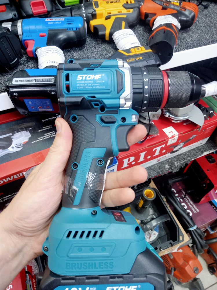 Шуруповерт БЕСЩЕТОЧНЫЙ STOHF 18V