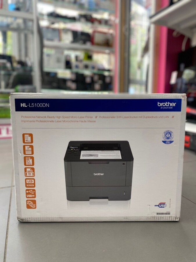 Принтер Лазерный Brother HL-L5100DN