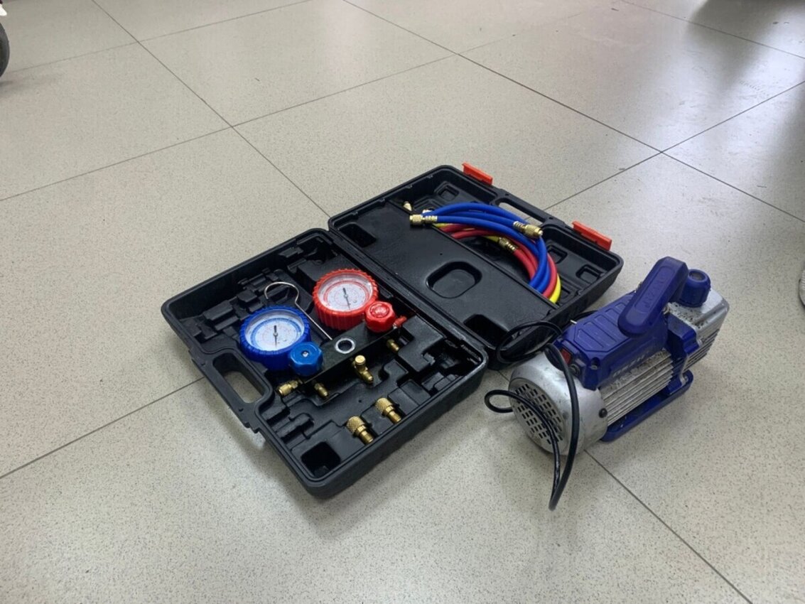 Заправочная станция для домашнего кондиционера