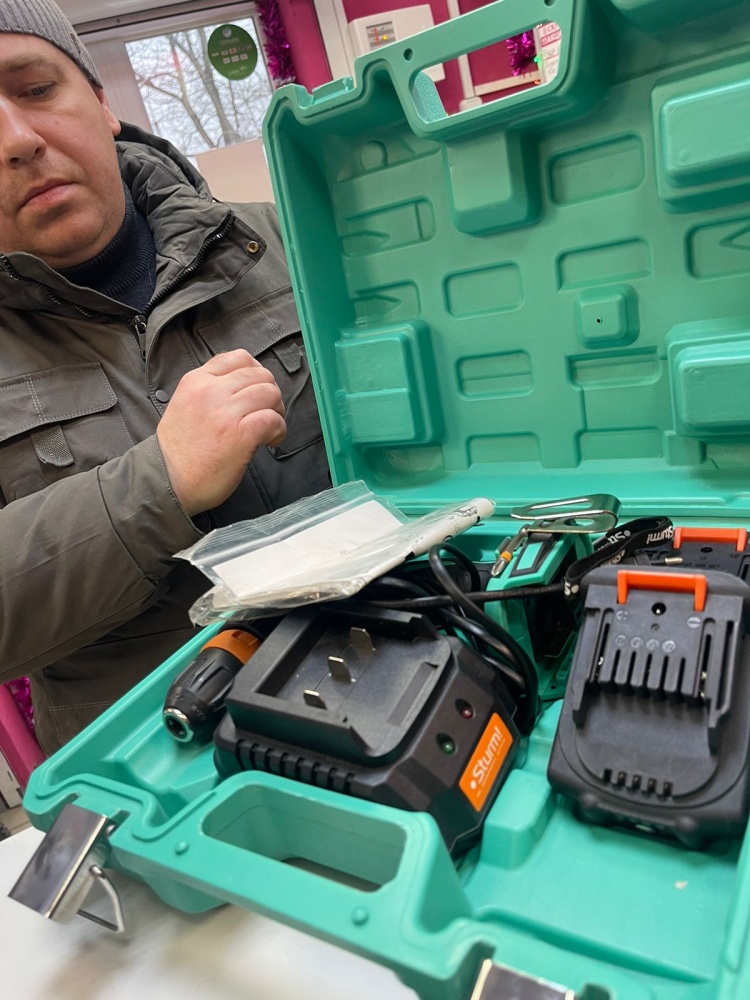 Шуруповерт Sturm cd3614