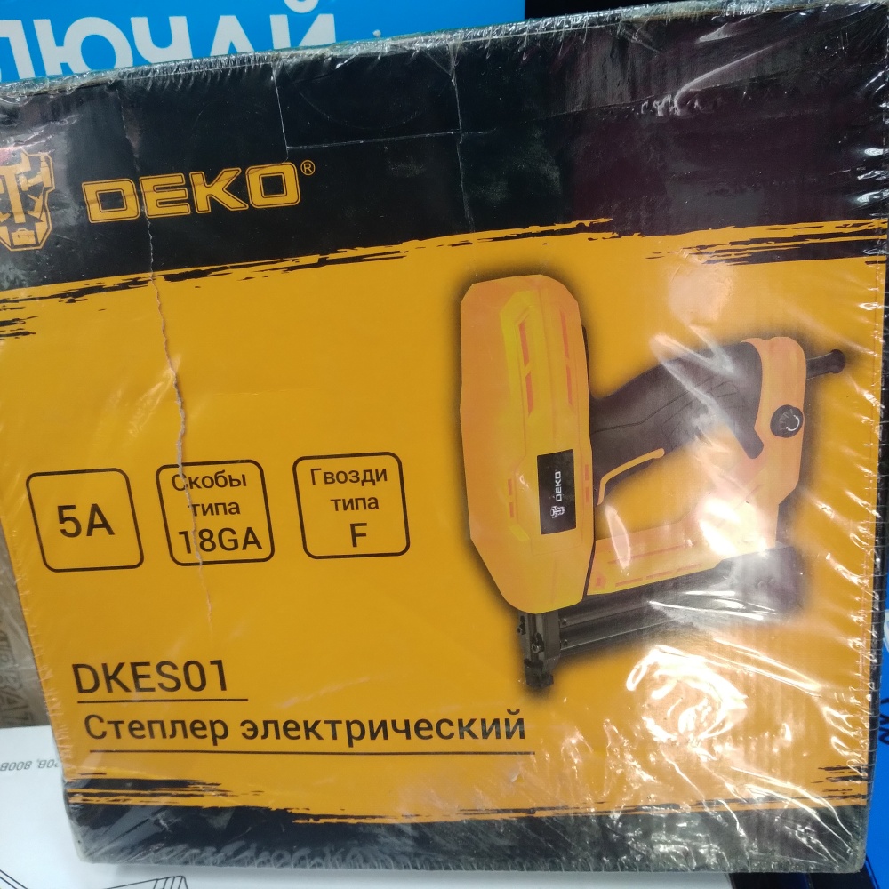 Степлер deko dkes01