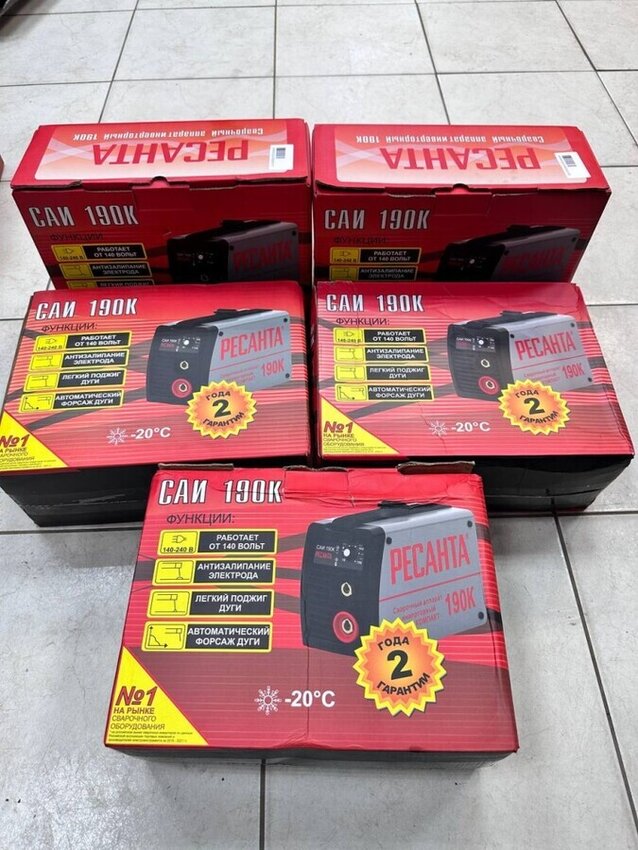 Сварочный аппарат ресанта саи 190к