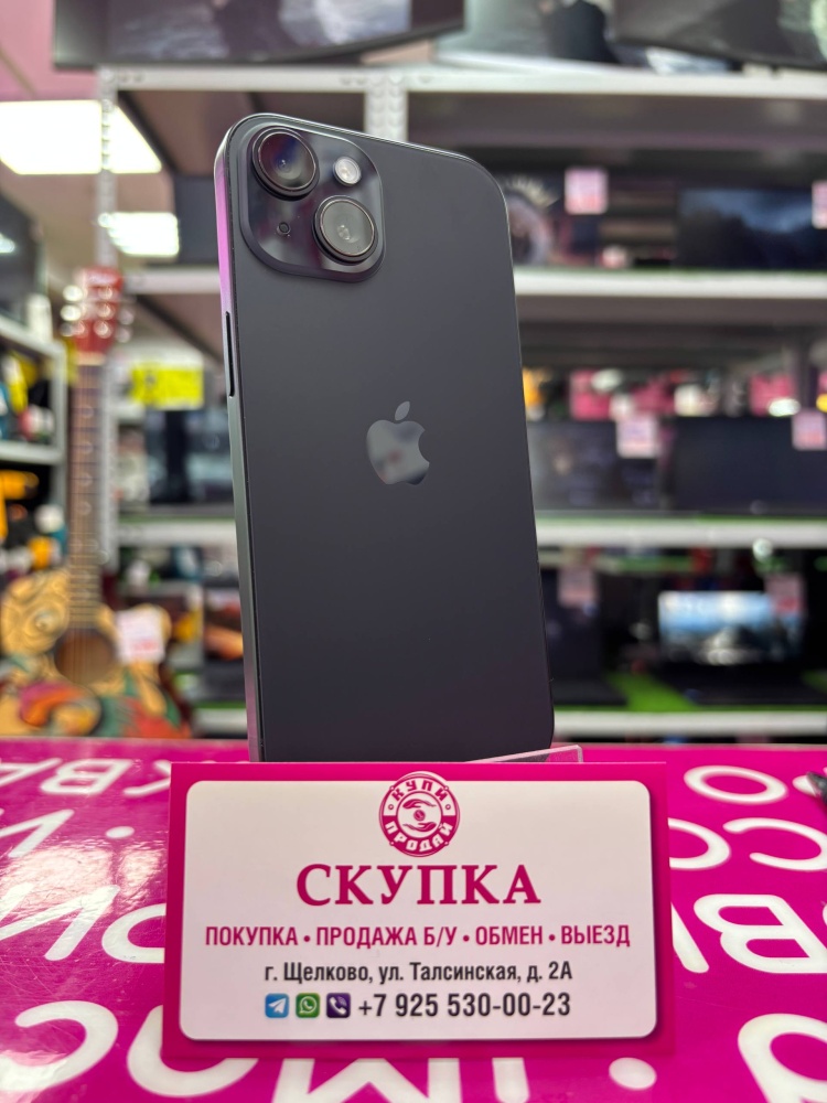 Смартфон iPhone 15 128Gb 100%