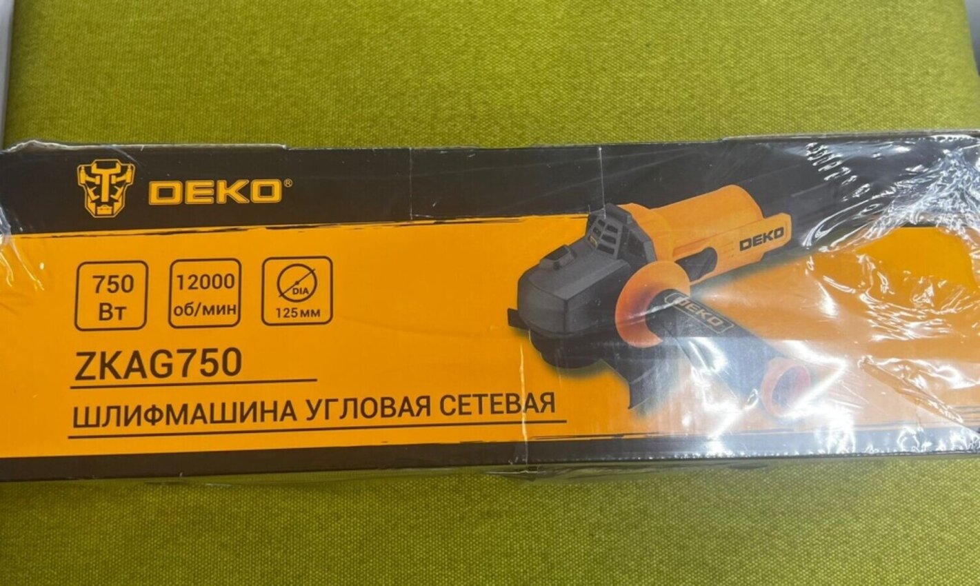УШМ (Болгарка)Deko ZKAG750