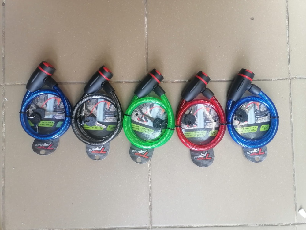 Замок велосипедный TopRace 65cm