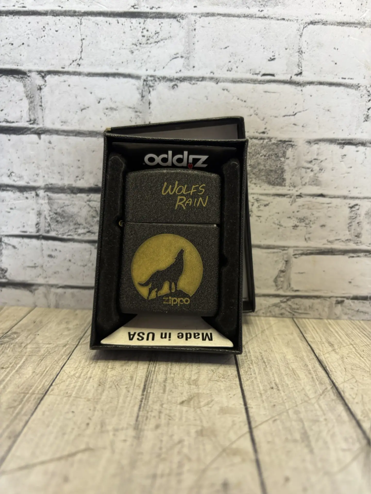 Зажигалка Zippo Wolf's rain