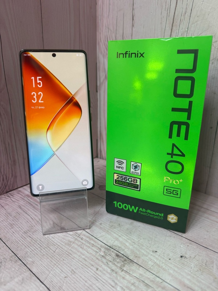 Мобильный телефон Infinix  note 40 pro+ 5g 12/256