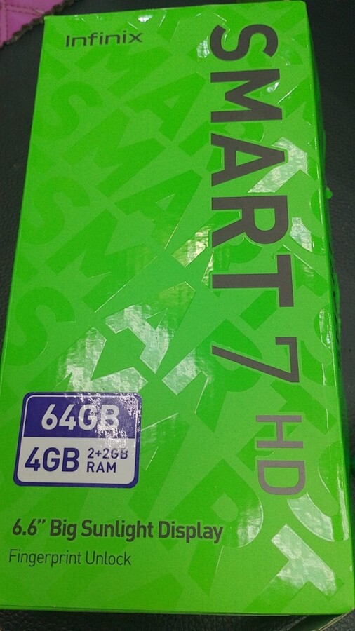 Мобильный телефон Infinix Smart 7 4/64