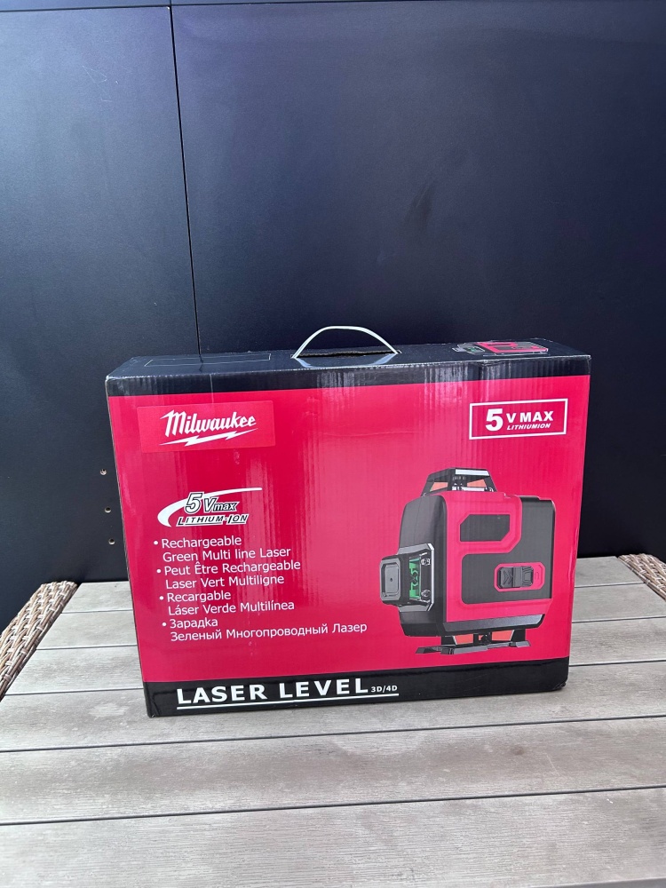 Лазерный уровень milwaukee 5VMAX