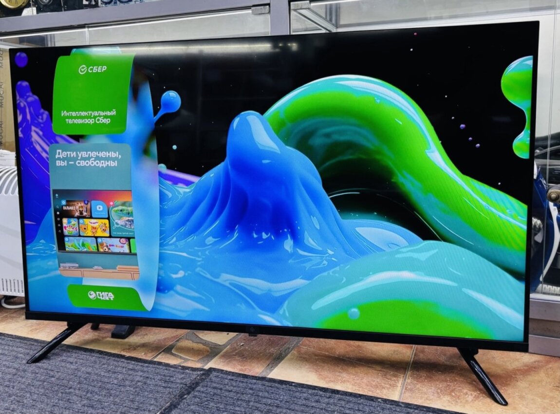 Телевизор Dexp 43 сбер салют СМАРТ ТВ