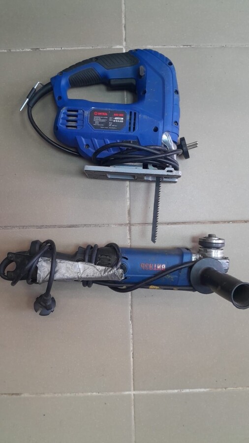 Набор инструментов витязь лобзик и ушм