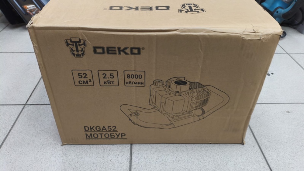 мотобур DEKO DKGA52