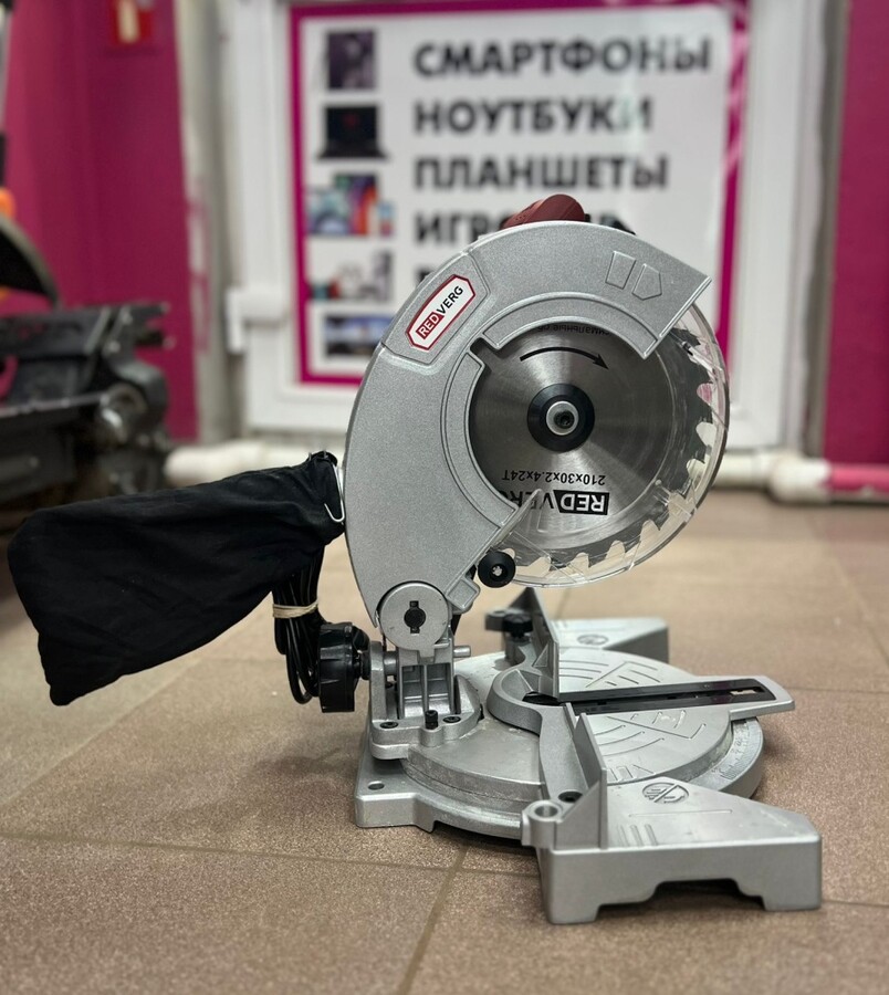 Торцовочная пила redverg rd-ms210-1250