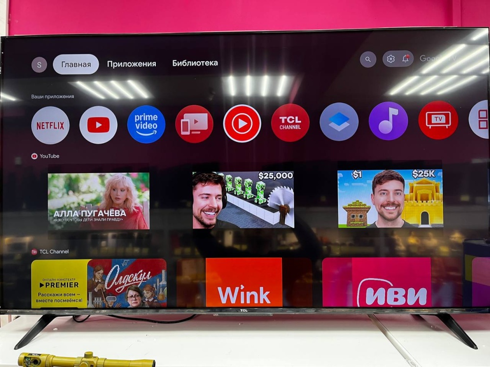 Телевизор TCL 55v6b