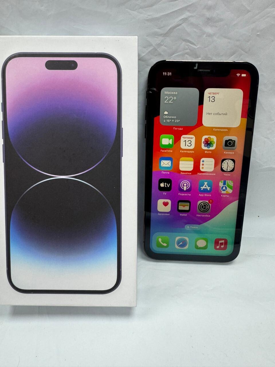 Смартфон iPhone XR 128 Gb ( в корпусе 14 про) б/у купить в в магазинах  «Скупка» (Артикул: 1007058 ) с доставкой: цена 19 555 ₽, отзывы