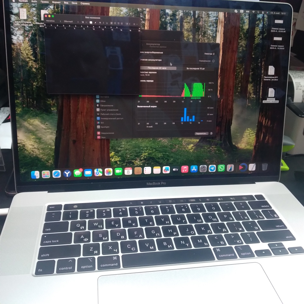 Ноутбук Macbook Pro 2019 retina i7 16/512