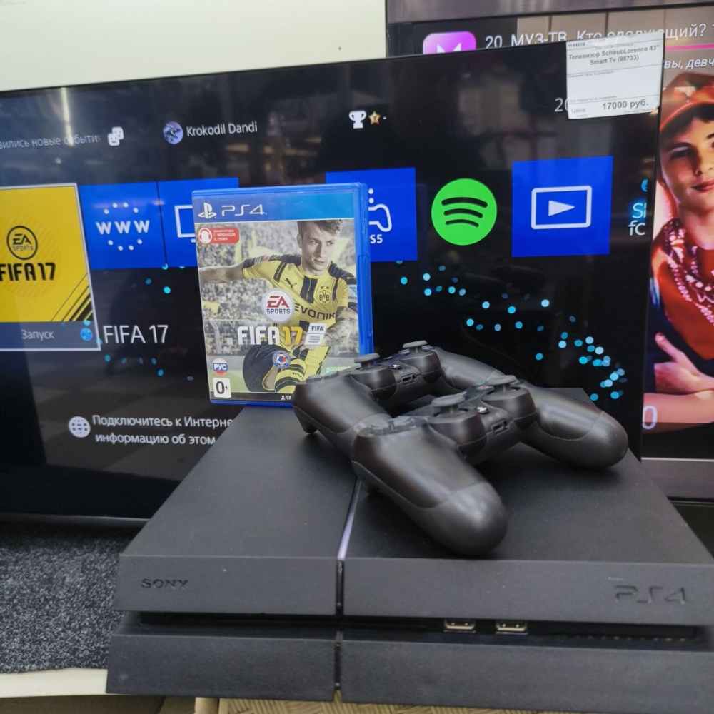 Игровая приставка Sony PlayStation 4 fat 500гб