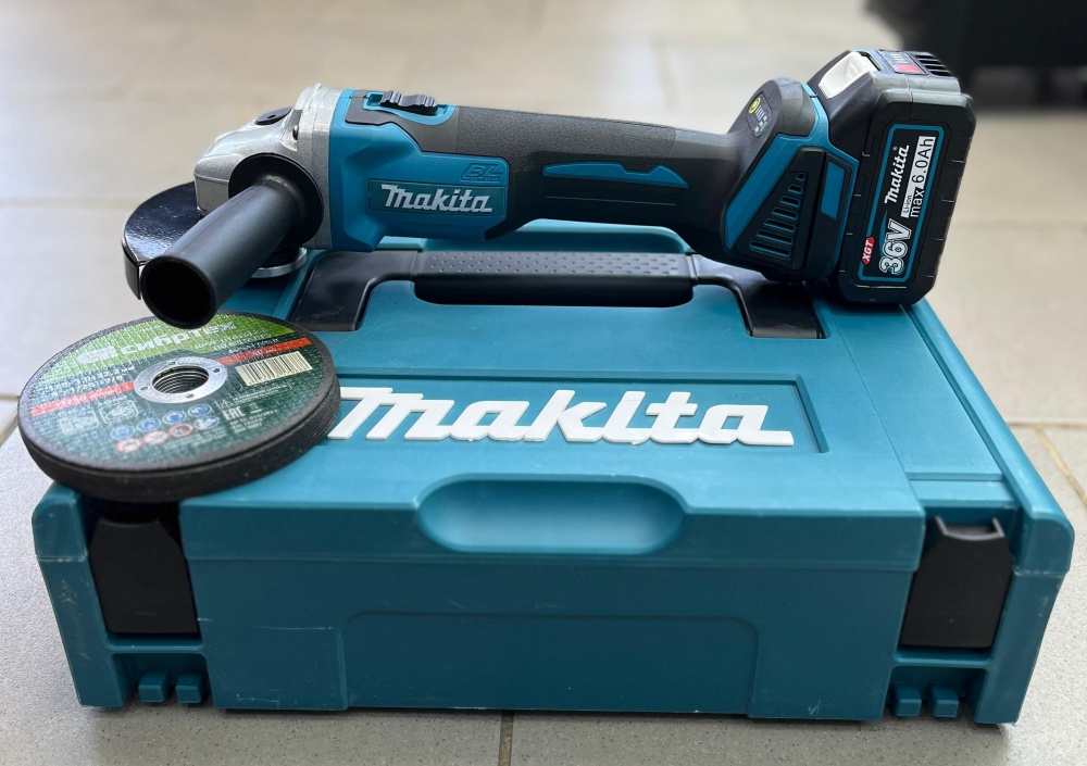 УШМ (Болгарка) MAKITA 125mm 36V 1АКБ