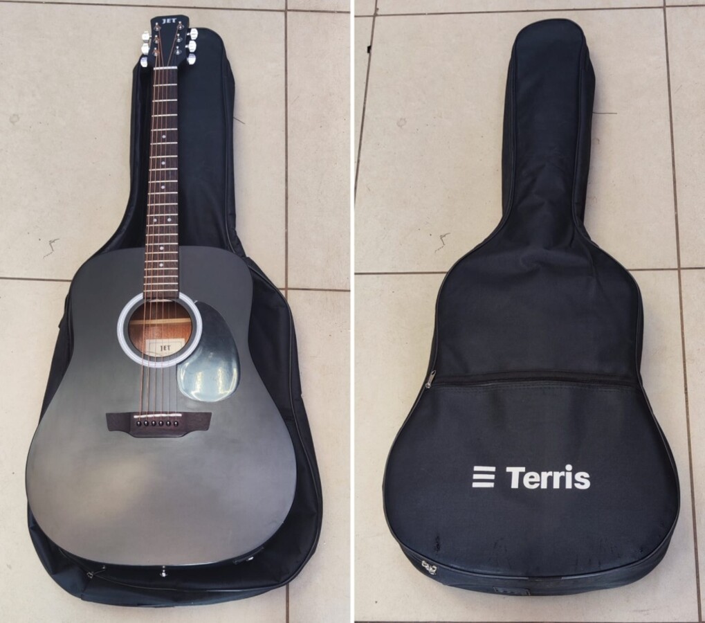 Гитара электро-аккустическая JETnJDE-255 BKS