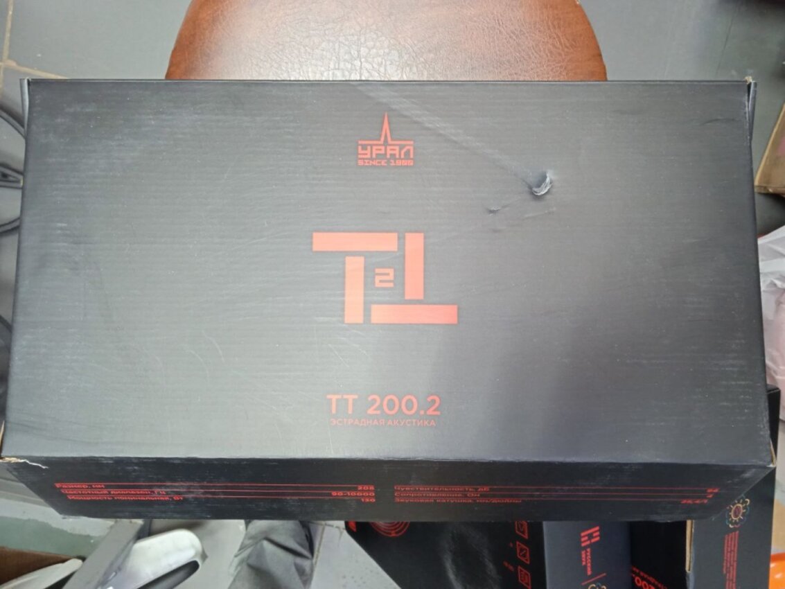 Акустика Урал тт 200.2