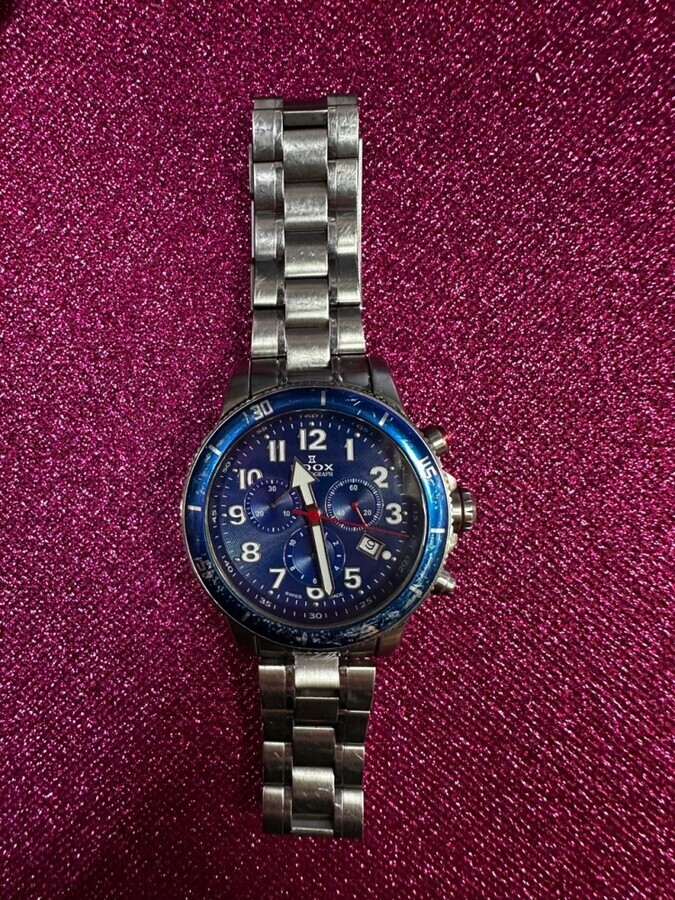 Часы edox stainless steel