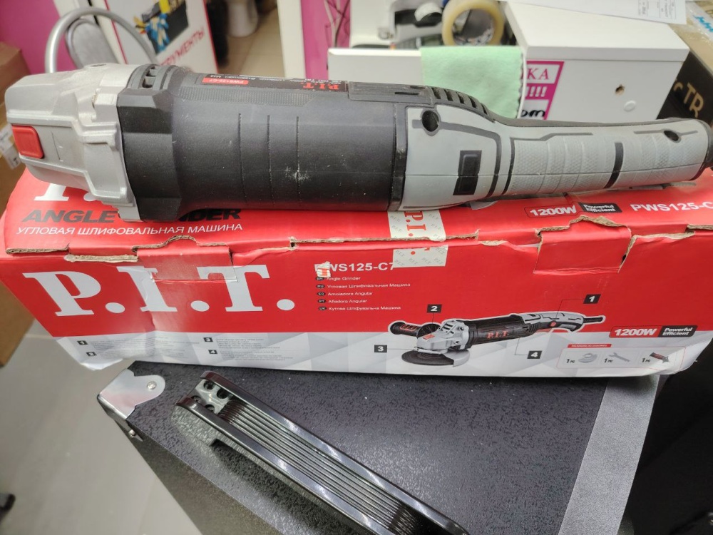 УШМ (Болгарка) Pit pws 125 -c7. 1200w