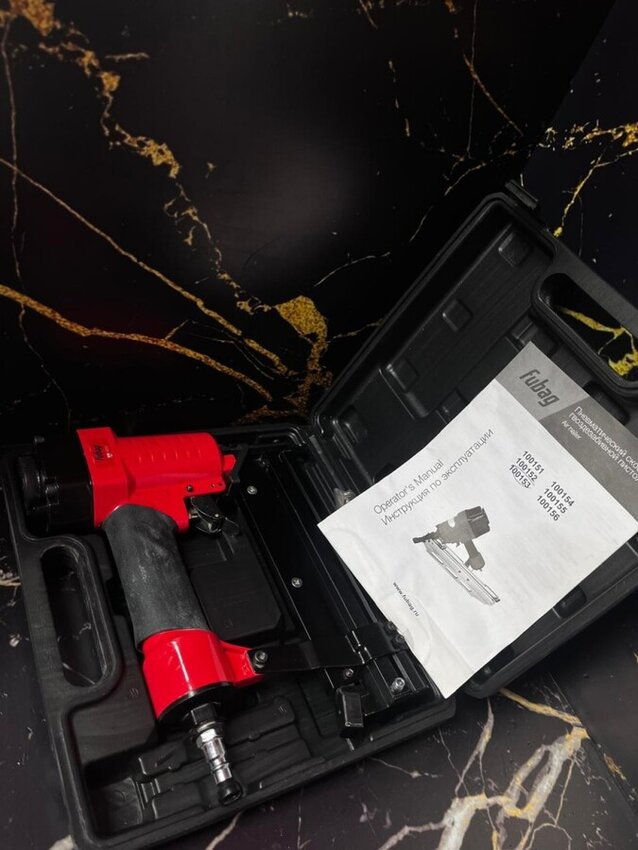 Пневмоинструмент скобогвоздезабивной пистолет Fubag