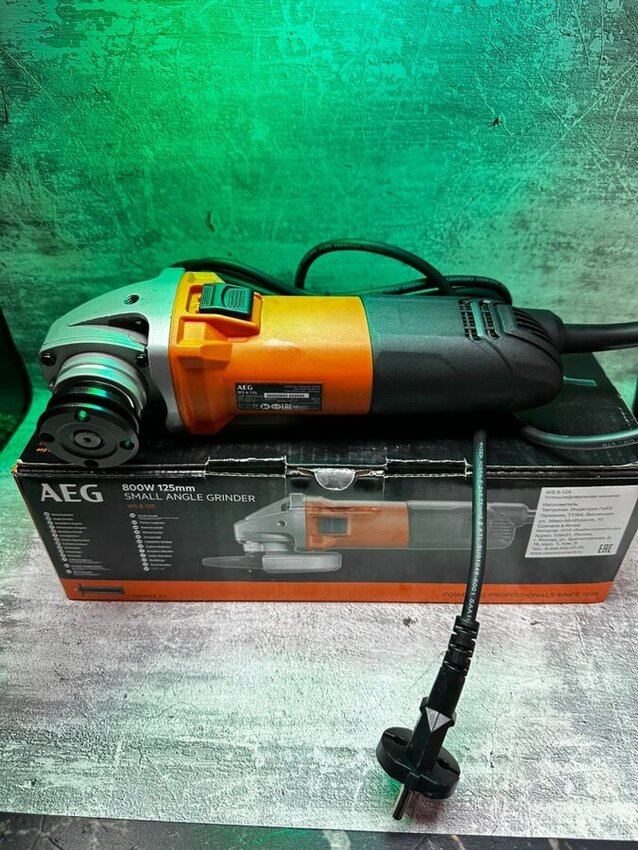УШМ (Болгарка) AEG WS 8-125