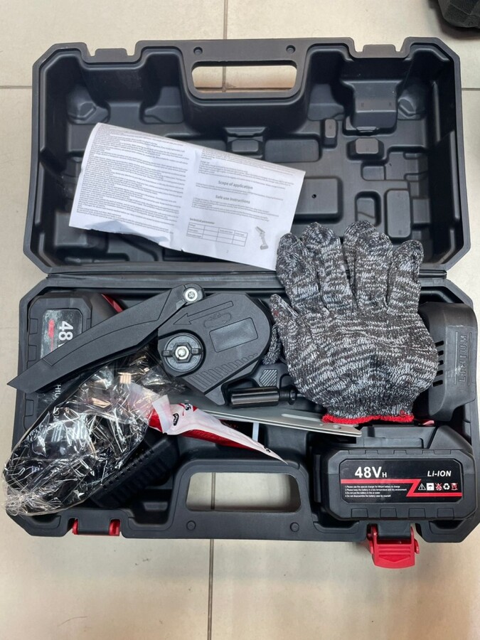 Цепная электропила 21в