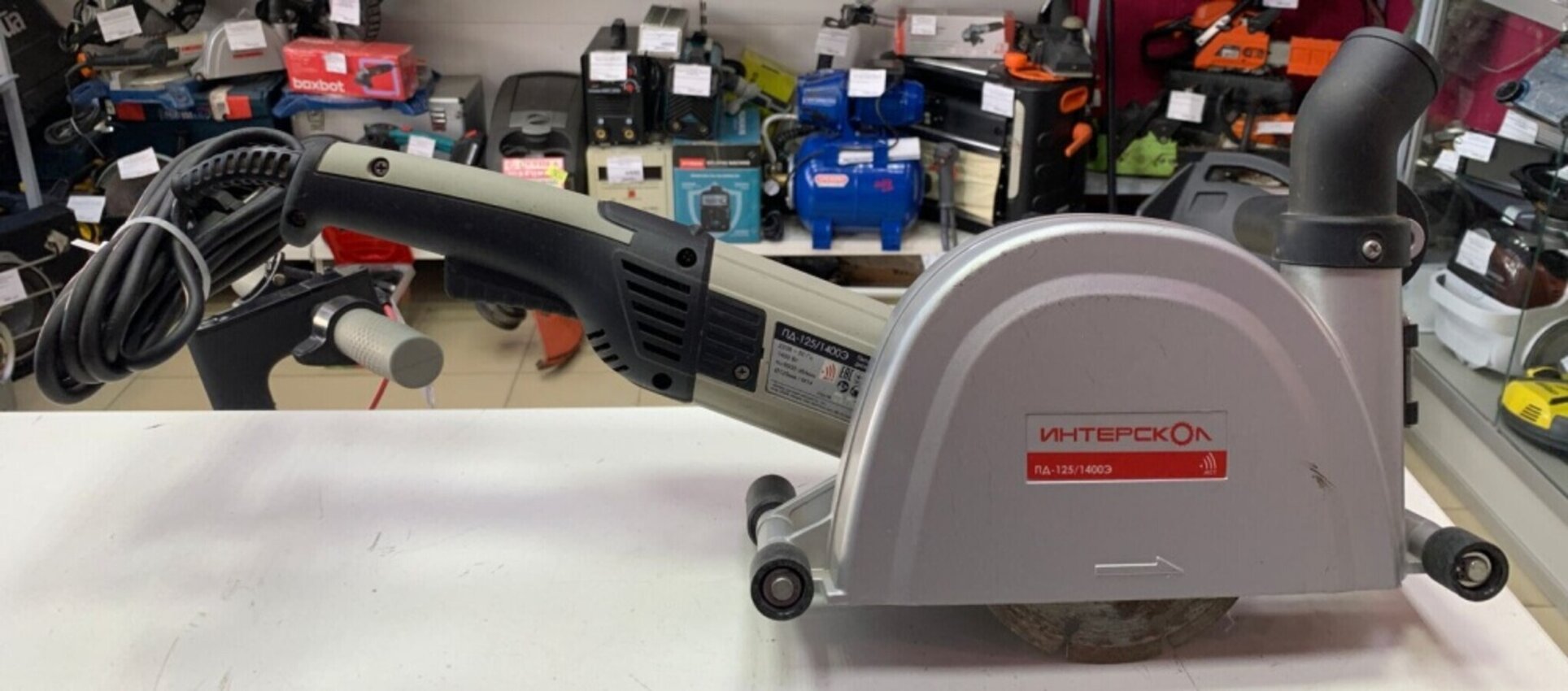 Штроборез Интерскол ПД 125/1400Э